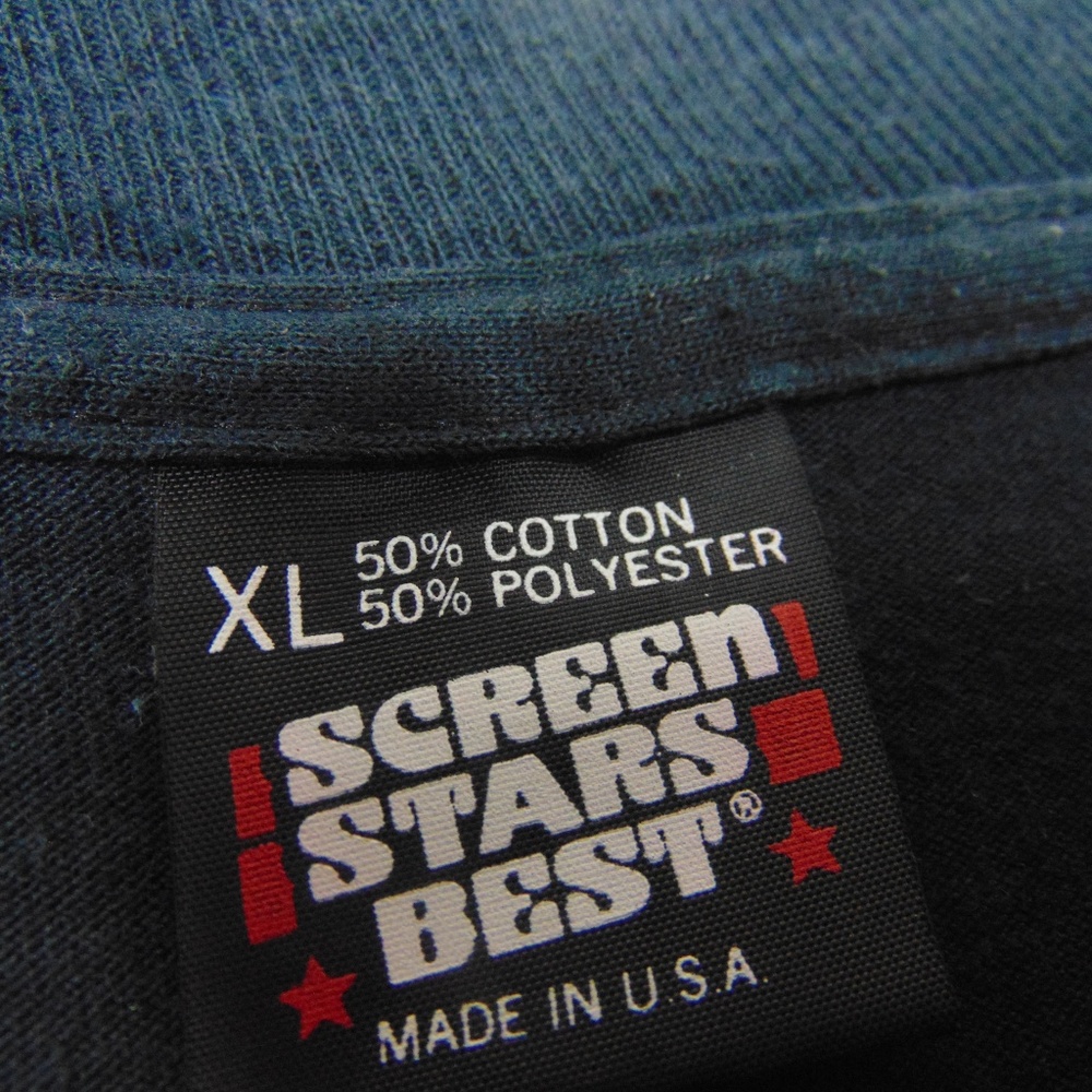 Vintage Screen Stars Men XL Graphic T-Shirt USA - Picture 3 of 5